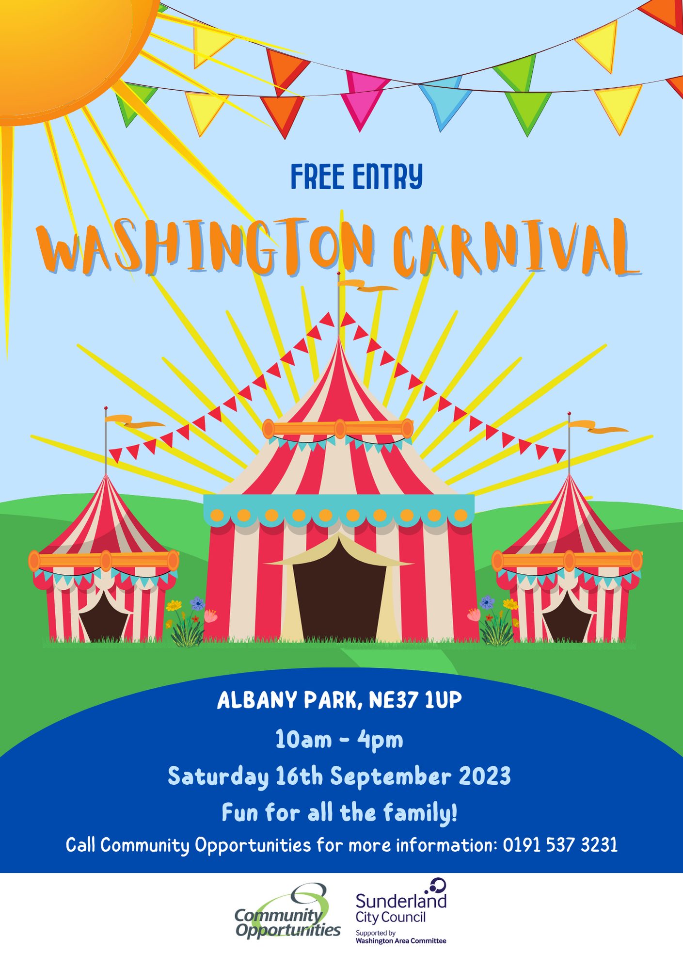 WASHINGTON CARNIVAL RETURNS NEXT MONTH Washington Way