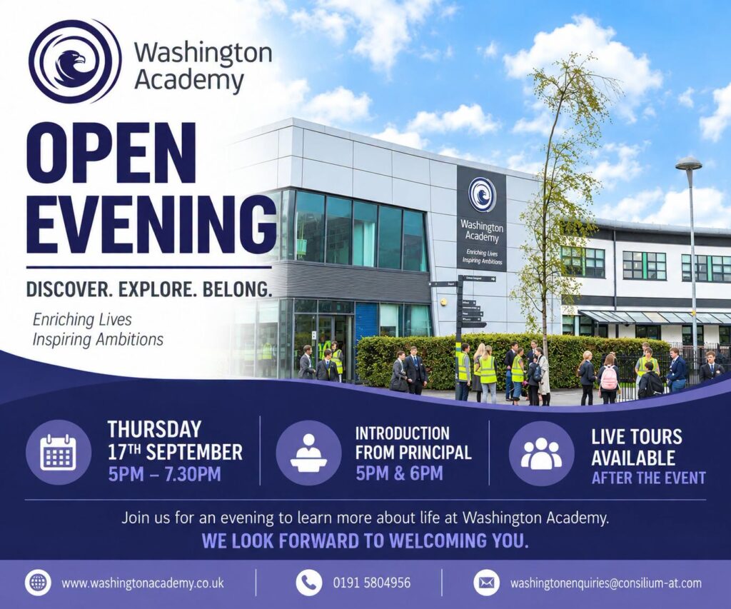 Washington Academy Open Evening 2026